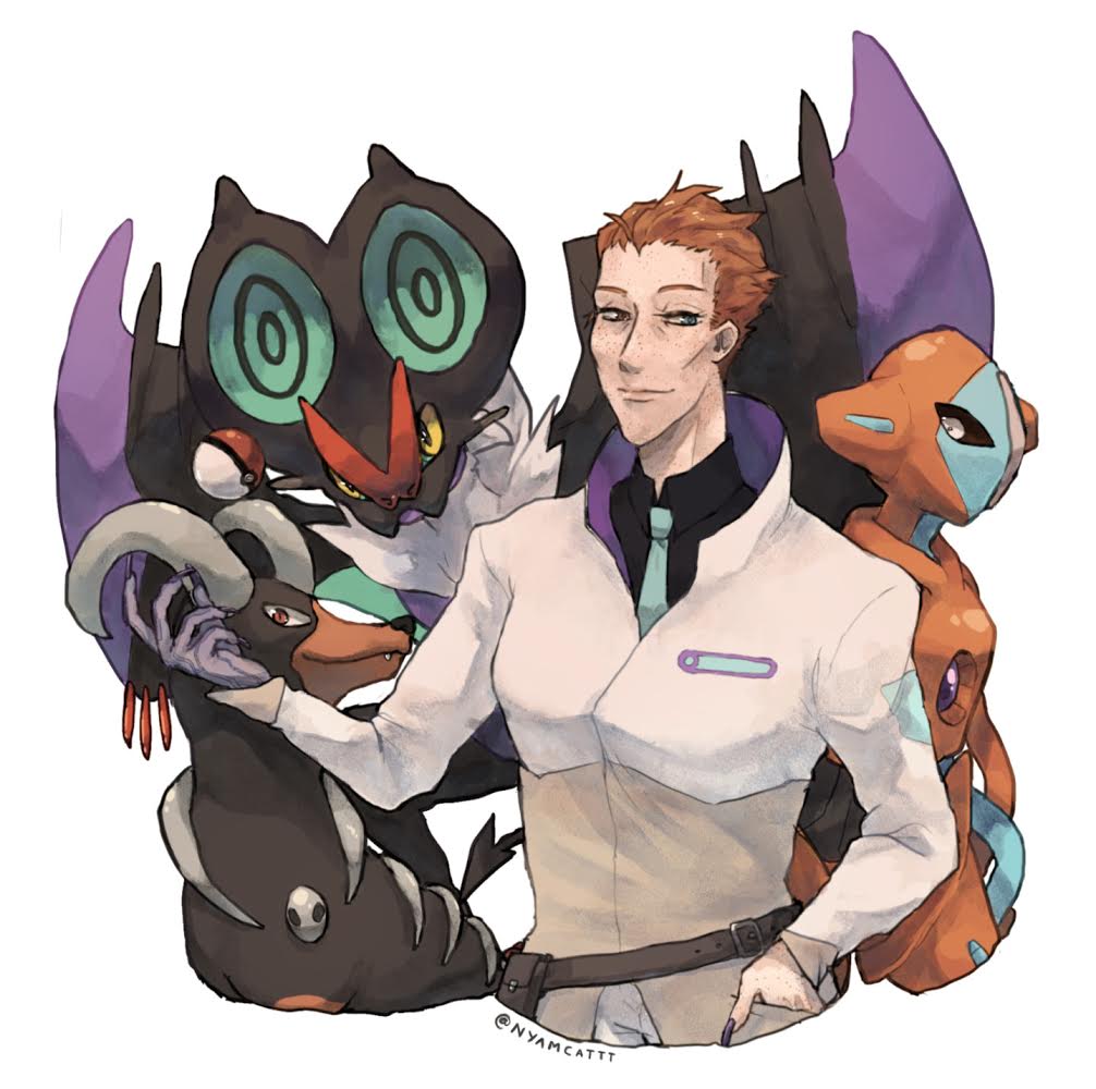 i will never stop drawing pokemon crossovers. thank u stef for the pokemon rec for them #moicy