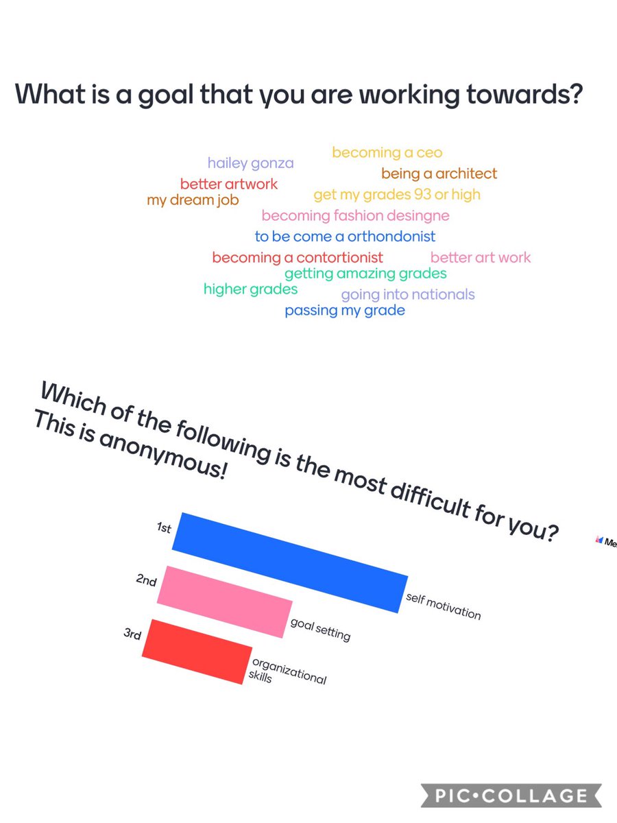 TerryFonseca13's tweet photo. Social emotional learning. Today’s focus: self-awareness.  Our students learning skills to reach their REAL goals @WeArePatNeff @NISDPatNeff thanks @caselorg for competencies lesson ideas https://t.co/3k0Lfm0Ofa