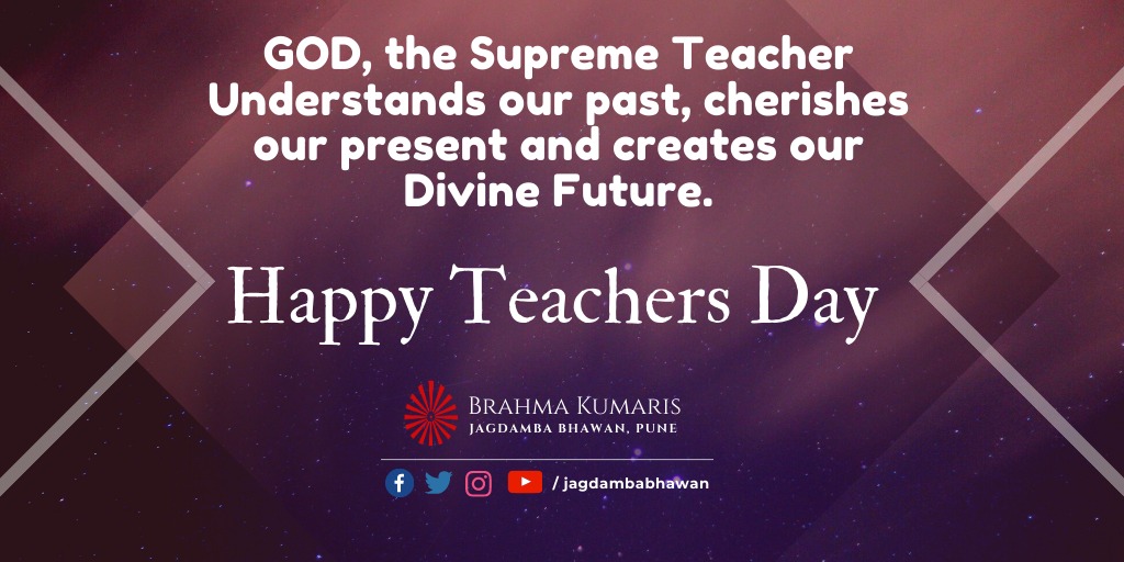 jagdambabhawan's tweet photo. #MercifulSaturday #HappyTeachersDay #supremeteacher
There can be no better teacher than God himself. He is the Supreme Teacher. https://t.co/QPxJyzsoQa