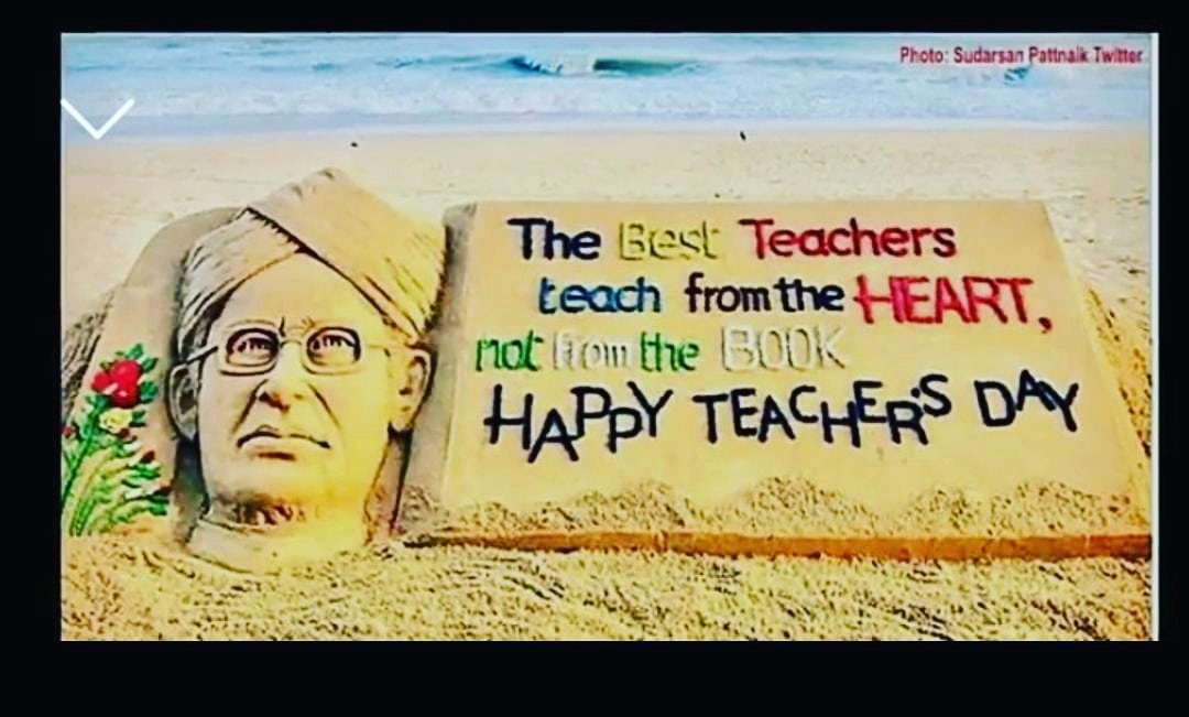 sailendra's tweet photo. #HappyTeachersDay t #allmy #Teachers...#students#doctors...#parents #Friends @Rabipandacug @actressLeslieT @Leslieshow_26 @DrSanjayPande10 @shakexpearking @ShraddhaChatter @IskconInc @sudarsansand @Sushree39543156 @samarjeet_n @OmPattnayak @dpdash67 @Rishipalsinghb2 https://t.co/P4YdJL3aX5