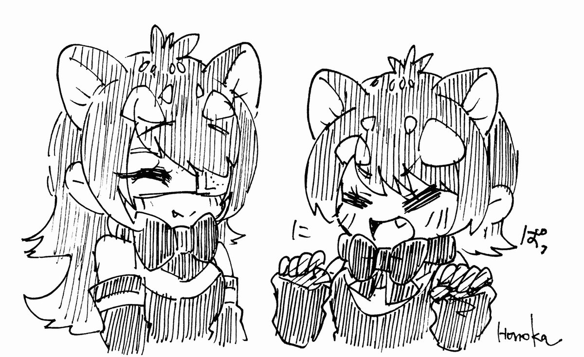 黒いフレンズ
#けもフレ
#けものフレンズ 