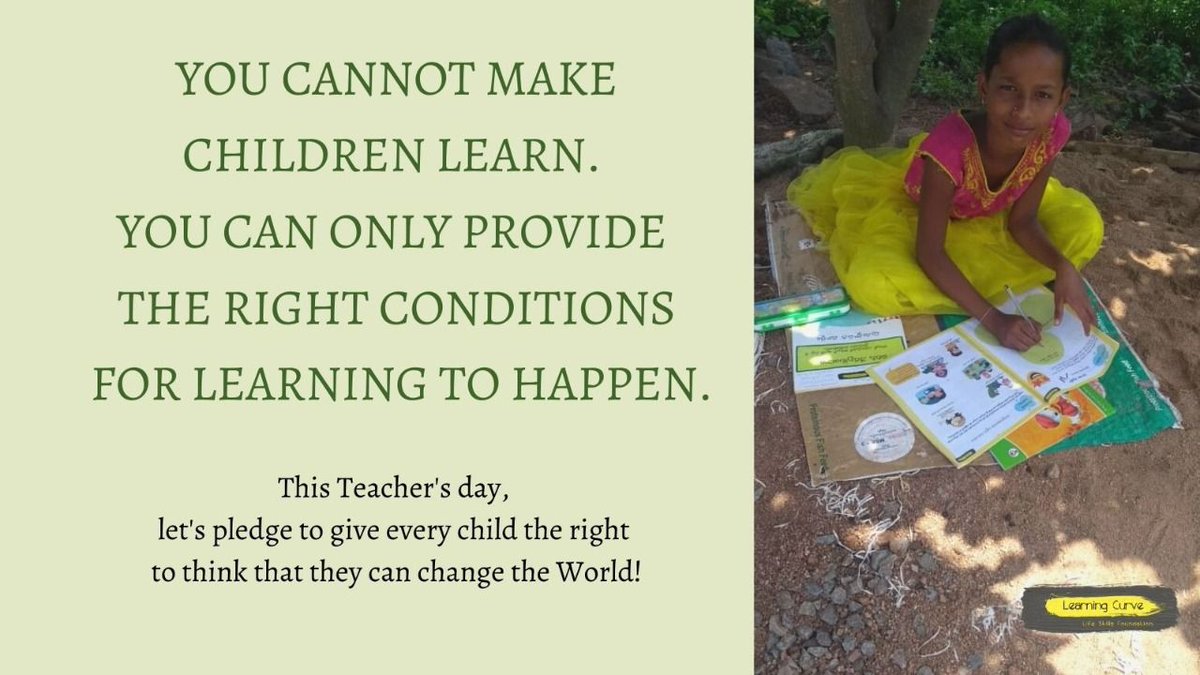 Learning_SEL's tweet image. As adults, our only job is to create the right conditions for children to learn, grow and lead meaningful lives. If we can enable a child with resilience, empathy, adaptability and responsible decision making - our job is done. 
@caselorg @UNESCO_MGIEP 
#ProtectingYoungMinds #SEL