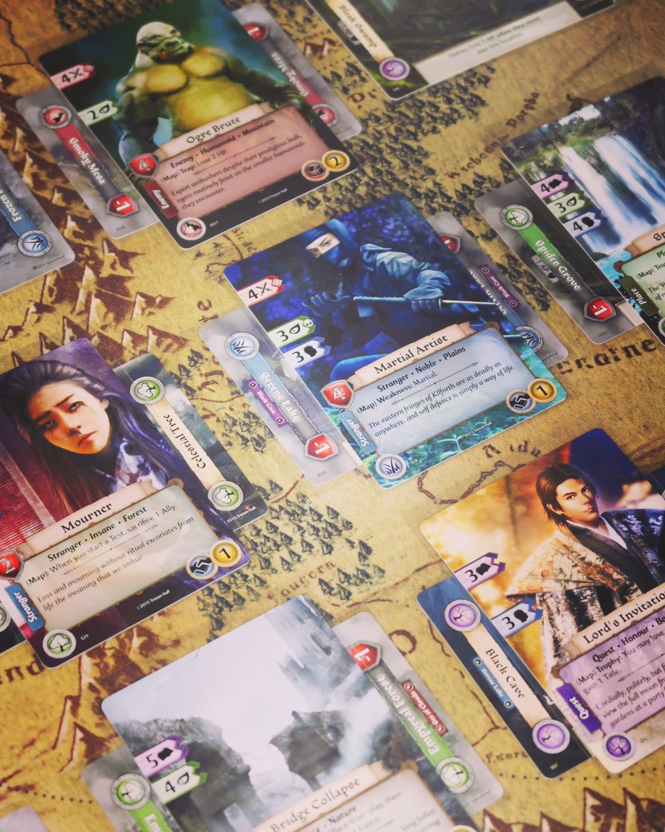 TrybSolo's tweet photo. A stunning artwork and fantastic gameplay ❤️ “Shadows of Kilforth” is a 10/10 game for me. Did you play it?
#boardgames #trybsolo #shadowsofkilforth #kilforth @Quahogmire @Ninjadorg https://t.co/DG8R90Pm97