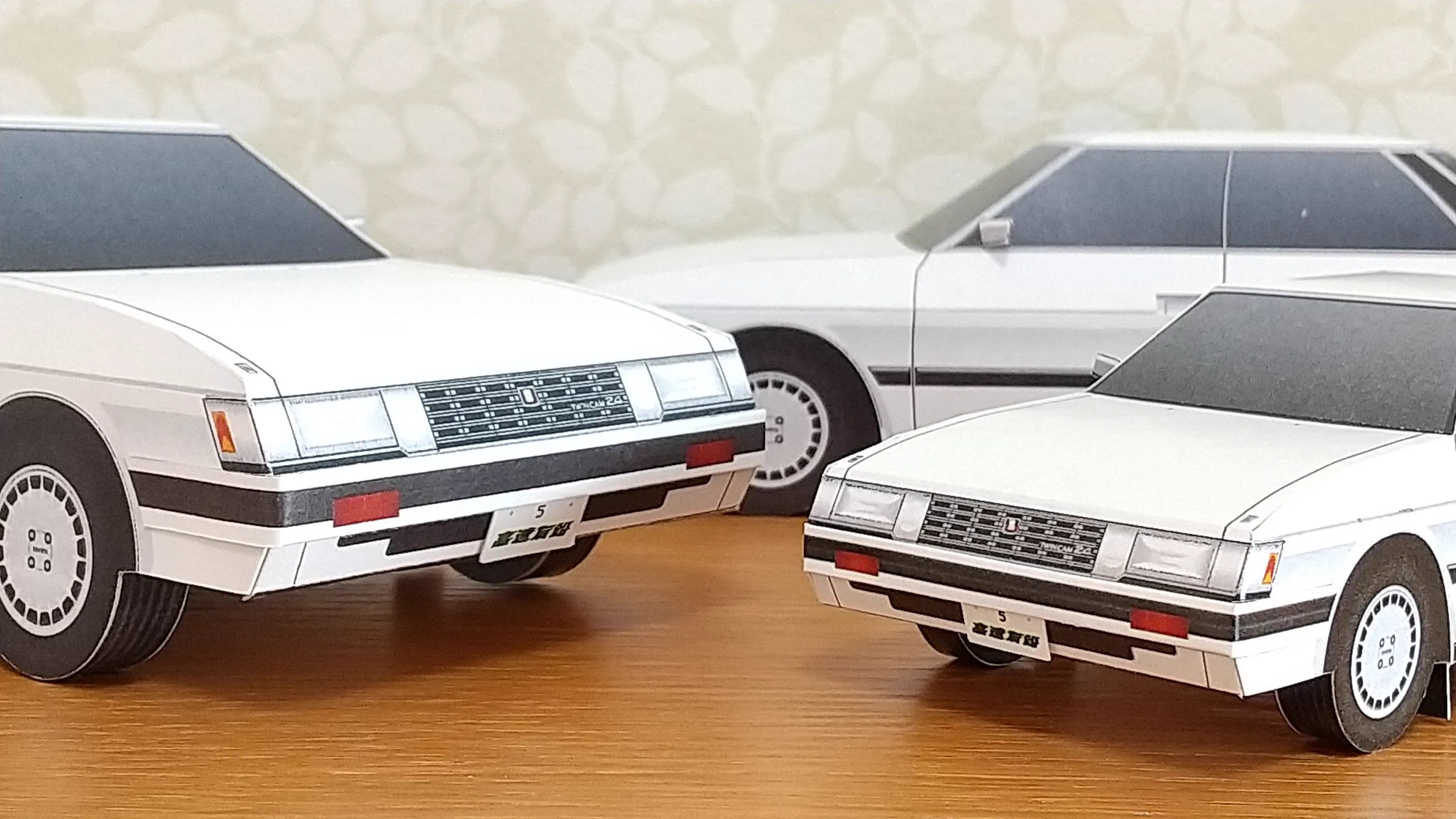 トヨタマークII　HT2600 グランデ1/24 よし@ペーパークラフト on X: 