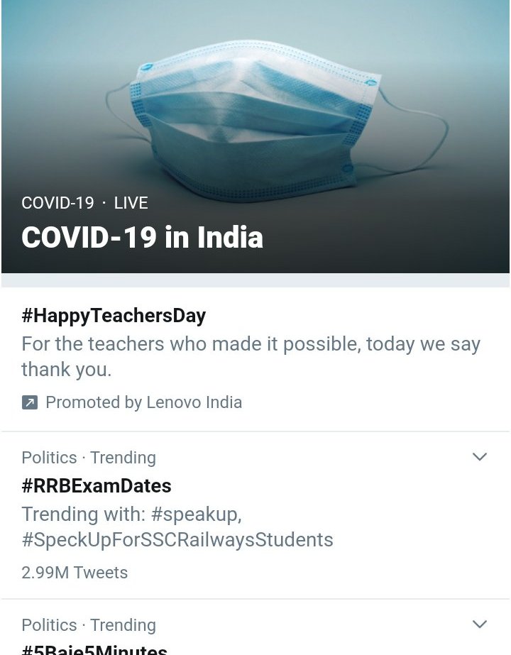 SinhaisBrand's tweet photo. #RRBExamDates 
Even tweets and retweets are decreasing
#RRBExamDates 
@RahulGandhi 
@INCIndia https://t.co/8hJHO0bPqg