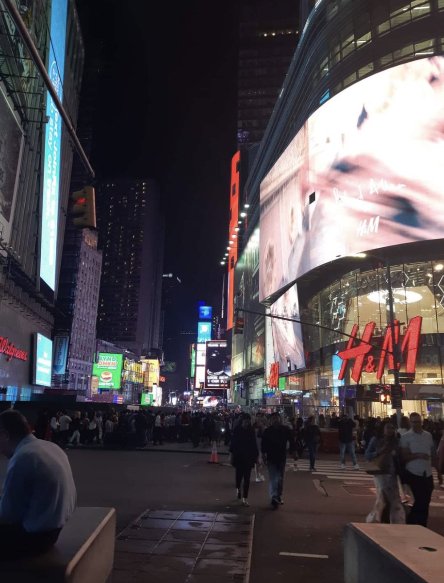 They don't call it "the city that never sleeps" for no reason. Times Square is illuminous.