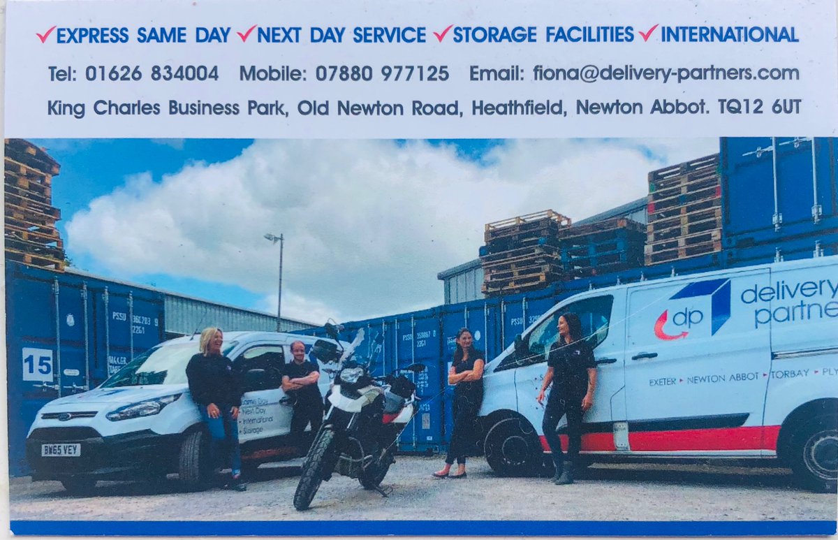 Part of a wonderful team here at Delivery Partners, working hard as Sales/Marketing Manager, please don’t hesitate to contact me for all your storage and collection/delivery needs.

#international #delivery #sameday #pallets #storage #DeliveringExcellence #national