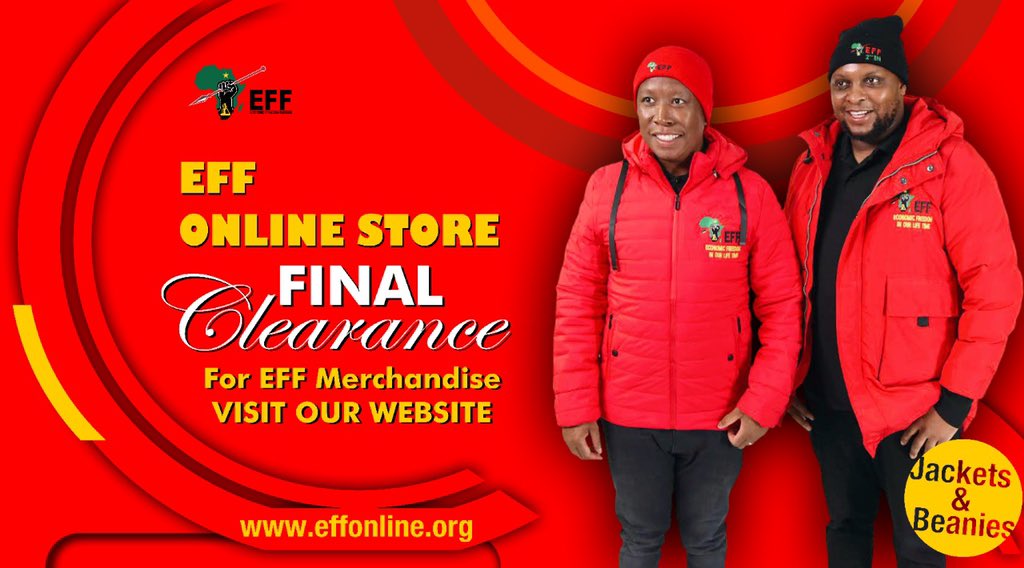 OmphileMaotwe's tweet photo. Don’t miss out on our Final Clearance! Good bye Winter https://t.co/1ZiboONOH2     #EFFOnlineStore #EFF https://t.co/vo6og1NXbE