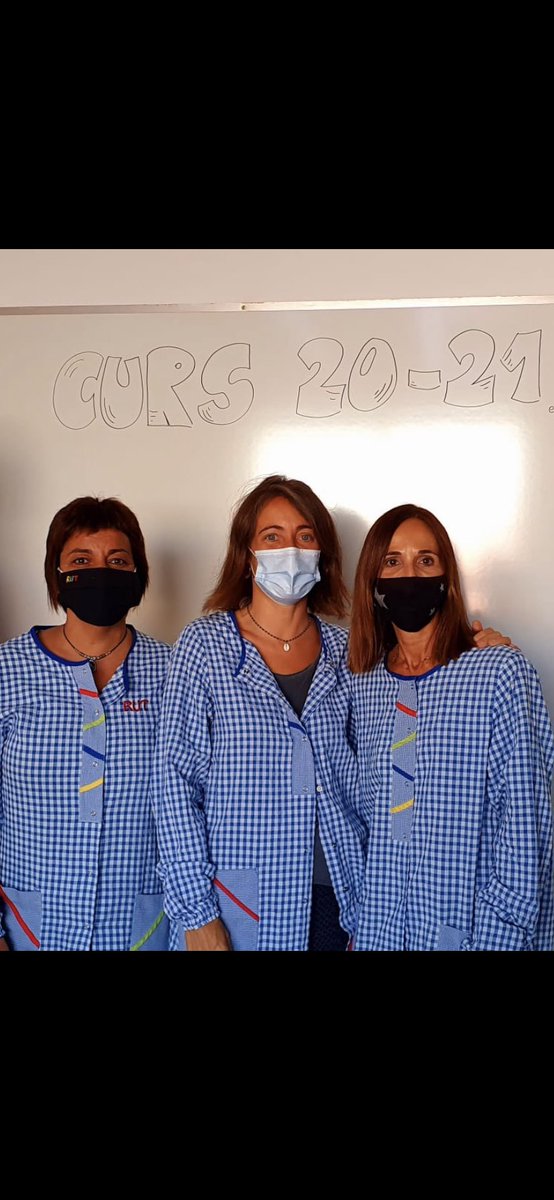 barjuan_rut's tweet photo. El nostre equip ja té apunt el curs 2020-21 amb nous espais i ganes d’afrontar els reptes sanitaris i educatius. BENVINGUT CURS 20-21!!!! https://t.co/WCvc2mRWRZ