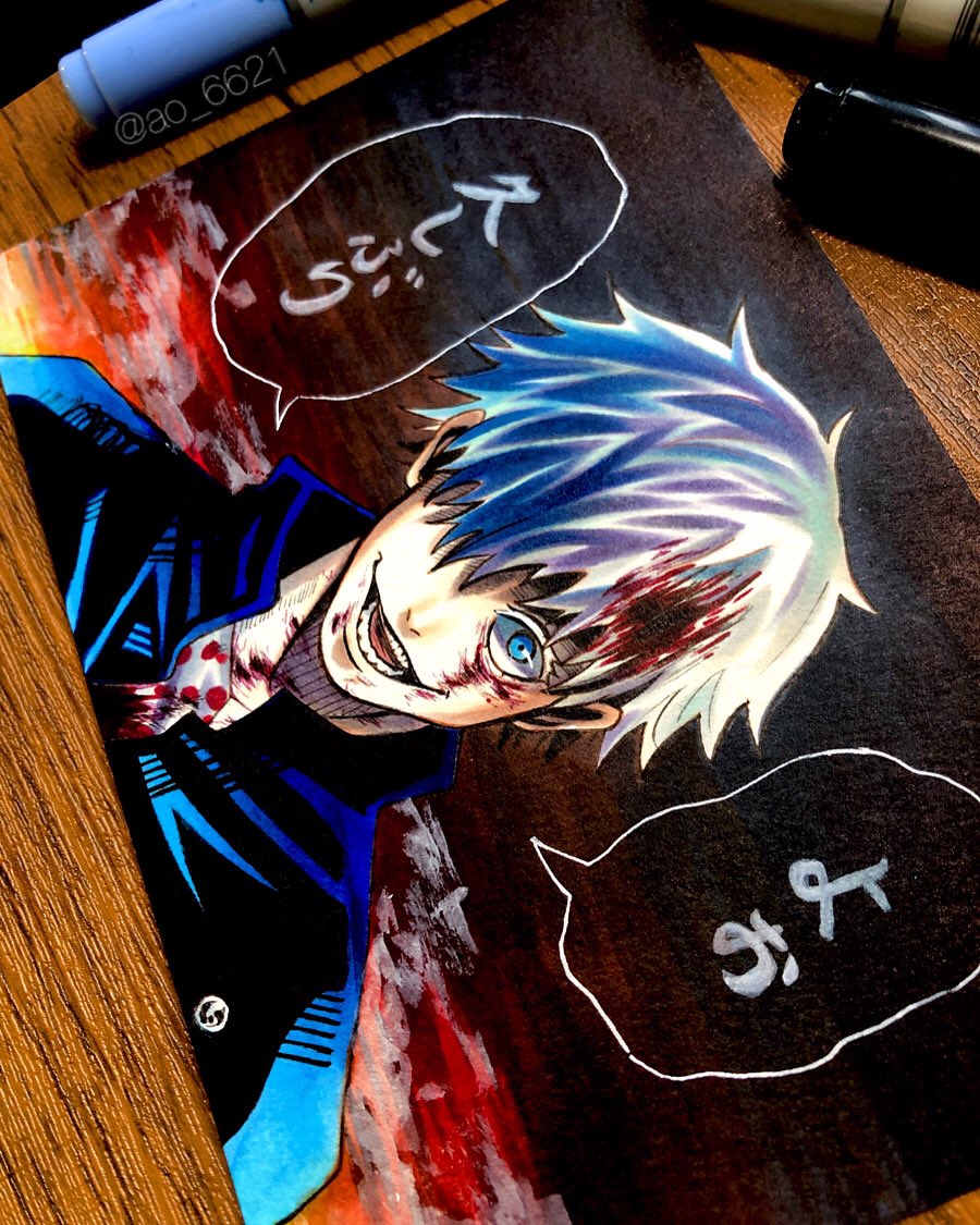 あお 五条先生かっこよすぎ アニメ早く観たい 模写 コピック T Co Eg4aomopeh Twitter あお 五条先生かっこよすぎ アニメ早く観たい 模写 コピック T Co Eg4aomopeh Twitter