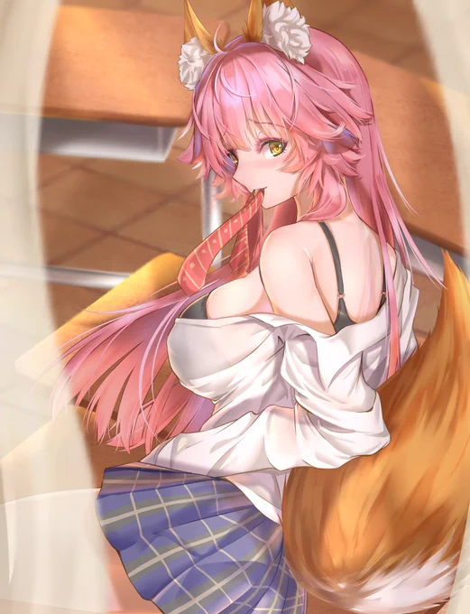 玉藻的落書38
JKたまも～。こんな学生生活したみ
#FGO
#玉藻の前 