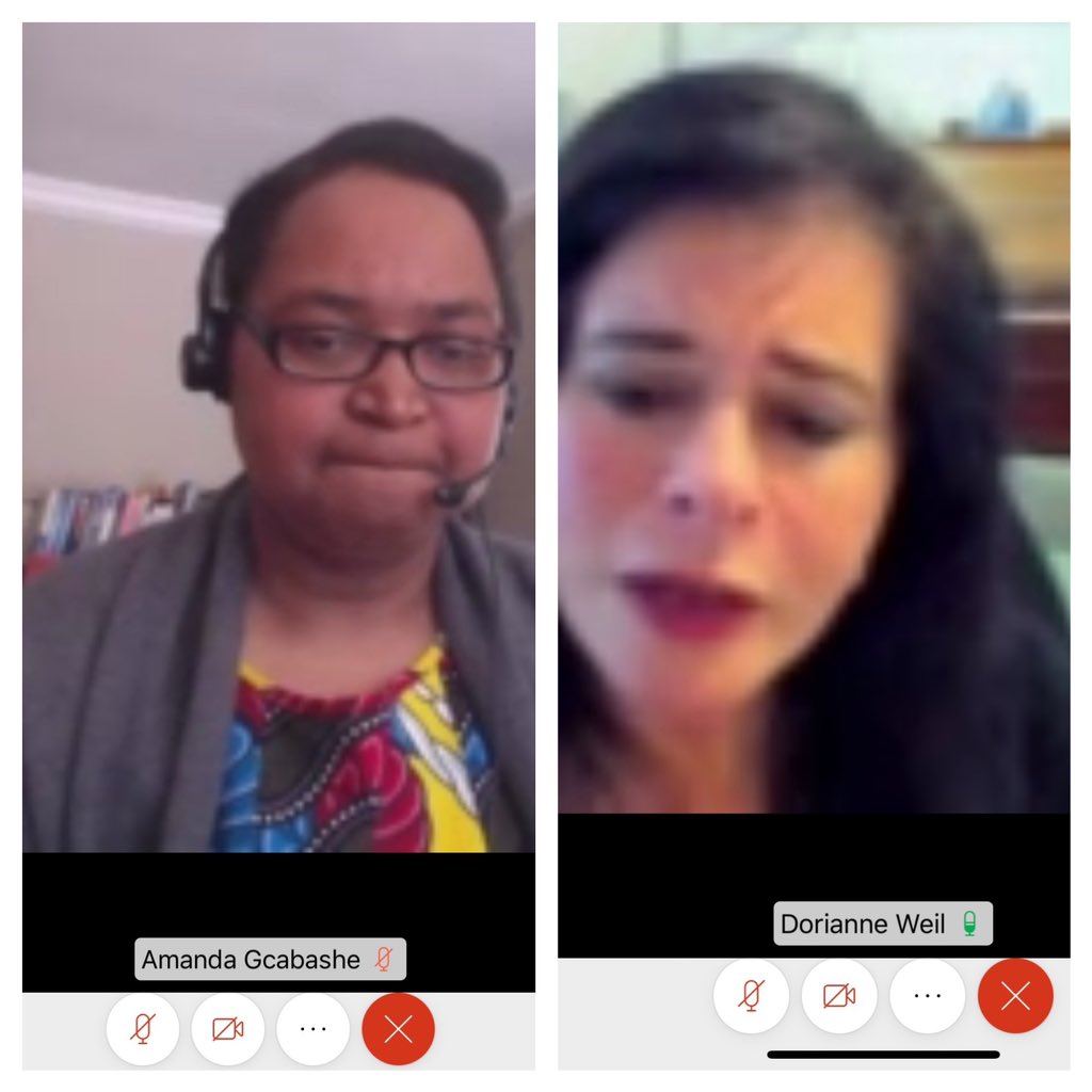 Amanda Gcabashe’s powerful comment on “bring life to your home, plants etc...” &amp; Dr Dorianne Weil supports with “as human beings, we are wired for connections”
#ylcDigitalConversations UNPACKING THE PANDEMIC: mental, physical &amp; spiritual. <a href="/YLCIDEAL/">YLC IDEAL Programme</a>