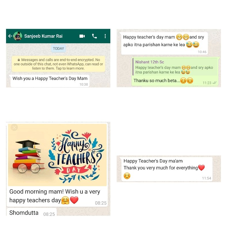 teenal2's tweet photo. When old students still remembers you and wishes you it gives a sense that you are on a right path.. Happy  teacher's day all.
#OurTeachersOurHeroes 
@EduMinOfIndia
@KVS_HQ, @KVSRO_TINSUKIA, @binodbehera25, @samaj_v, @TinsukiaKv https://t.co/PI6Bu7Ubqf