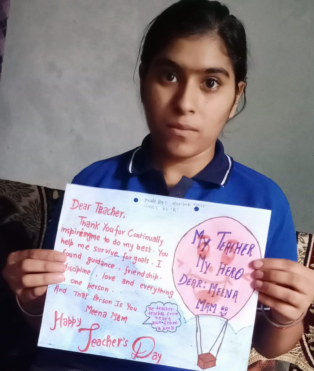 FaridkotLibrary's tweet photo. Students wishing teachers of Kendriya Vidyalaya Faridkot
#OurTeachersOurHeroes
#TeachersFromIndia
@EduMinOfIndia
@KVS_HQ https://t.co/nHL7mjFmzg