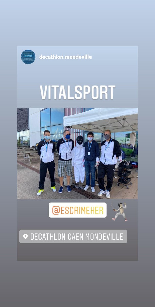 escrimeHER's tweet photo. Merci au @Decathlon de @VilleMondeville 👍👍
#HJLS https://t.co/XIToWqsYKI