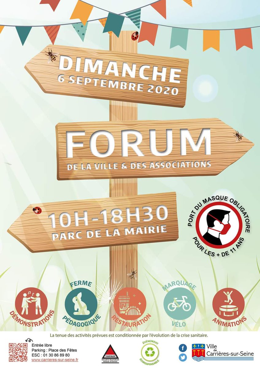 E_Roth's tweet photo. La #FCPE, le #CNHC et l'association Cantine sans plastiques seront présentes dimanche dans le parc de la mairie.

https://t.co/vdUd2AjJIC https://t.co/lkA4Fl4JTo