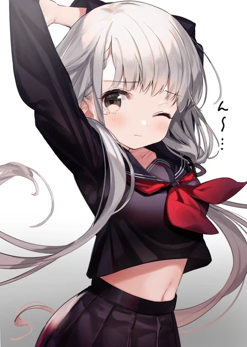 #これを見た人はセーラー服の画像を貼れ 
黒セーラー? 