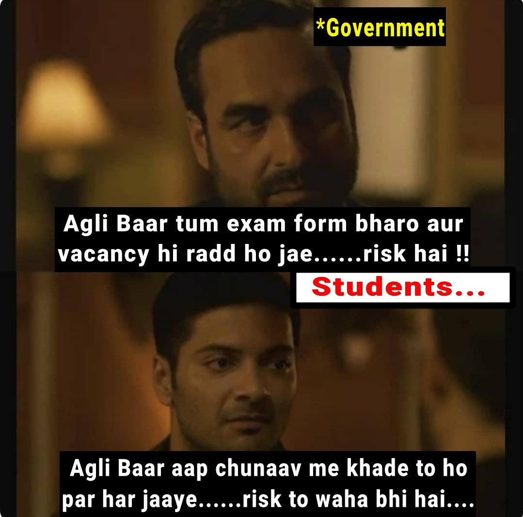 HansdaShosti's tweet photo. #speakup #rrbexamedates #speakupforSSCRaliwaystudents 
@PMOIndia
मोदी जी,अगर ऐसा ही रहा तो अगली बार कमल का फूल नहीं खिलेगा ये जान लीजिए।।
Risk तो वहां भी है ना।।।। https://t.co/CkCMrt0y44