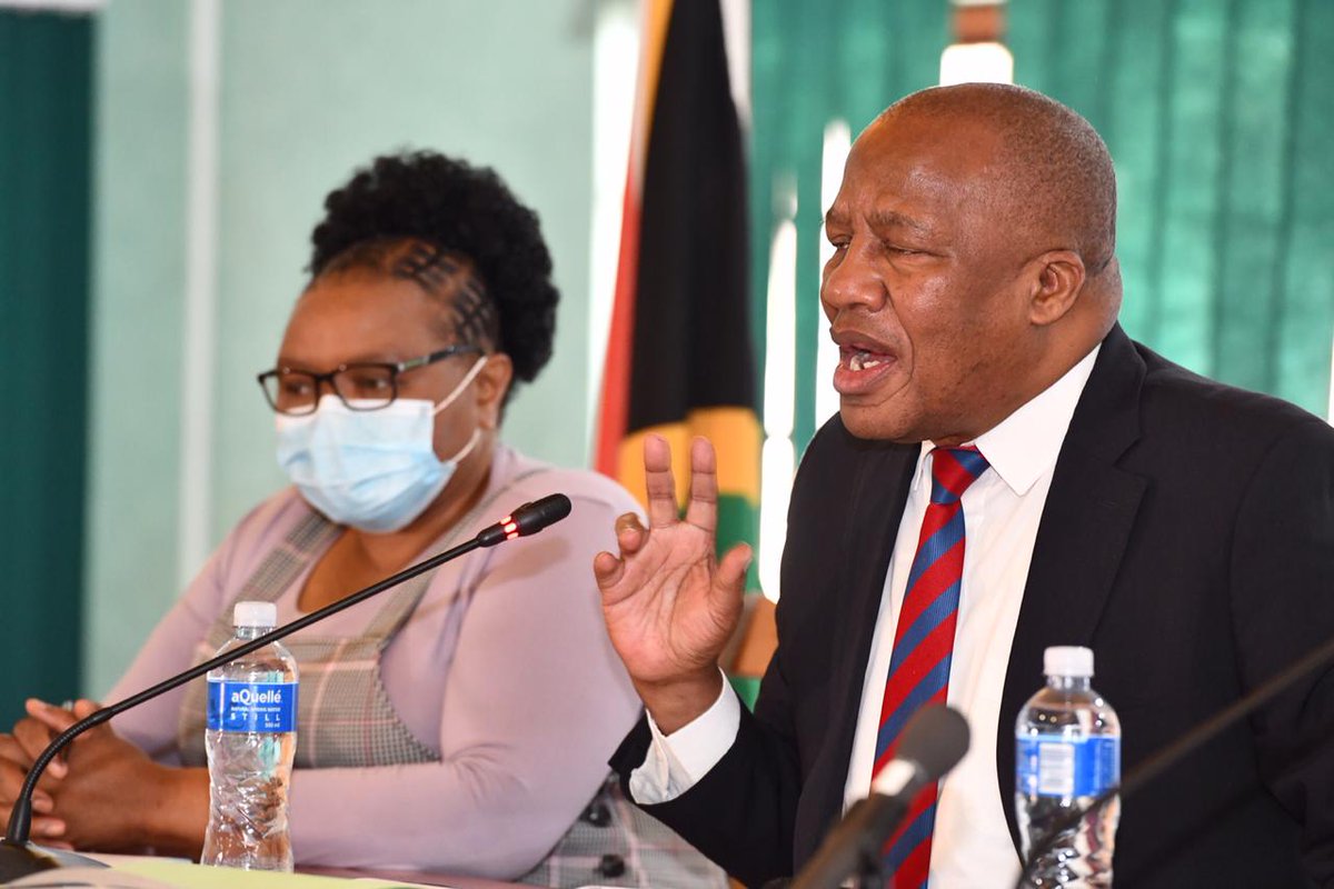 Minister in the Presidency,  Mr Jackson Mthembu is at Harry Gwala District assessing government response on COVID-19. Mthembu's visit follows Cabinet decision to allocate Ministers and Deputy Ministers to strengthen efforts to fight COVID-19 and GVB related cases. 
#GCIS
