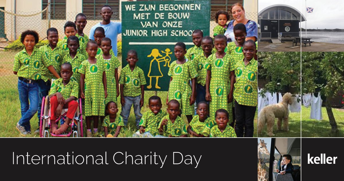 Vandaag is het ‘International Charity Day’. Bij Keller steunen we diverse goede doelen, vaak in samenwerking met onze klanten. Zo leverden we een keuken voor de KNRM, droegen we bij aan een junior high school in Ghana en sponsoren we een stichting voor hulphonden. #keller #mvo