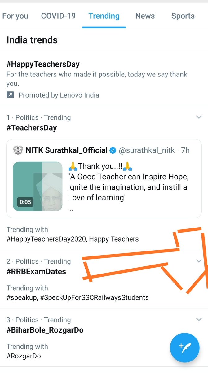 Sourabh10376158's tweet photo. Twitterstrike& central government
#allstatepcs
#railway
#ssc
#professionalexam
#shikshakbhrt
#allpendindresultshow https://t.co/1cWw53rh2l