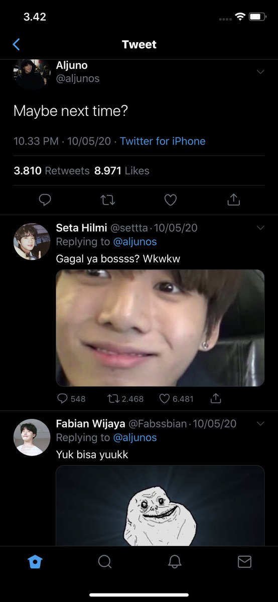 NEXT TIME KATANYAA. Bakal ada next time ga nih? Pendukung juno mana suaranyaaa?