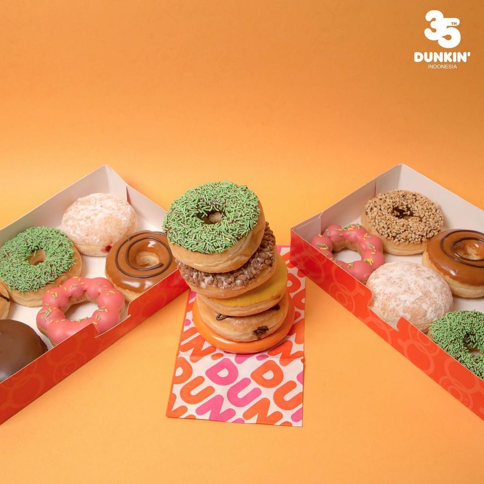 Happy Customer Day for DD Lover!

Nikmati penawaran GRATIS 4 DONUT CLASSIC bebas pilih untuk setiap PEMBELIAN 8 DONUTS CLASSIC tanpa syarat apapun dan berlaku di semua counter DUNKIN’. Promo mulai tanggal 4 sampai 6 September 2020.

#DDLOVER #HAPPYCUSTOMER