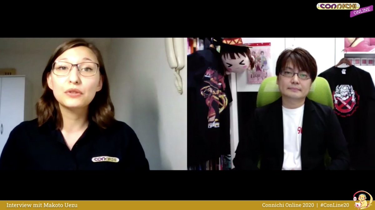 uezux's tweet image. 日本時間18時から始まったーよ！
twitch.tv/connichi_live
#Conline20 #Connichi