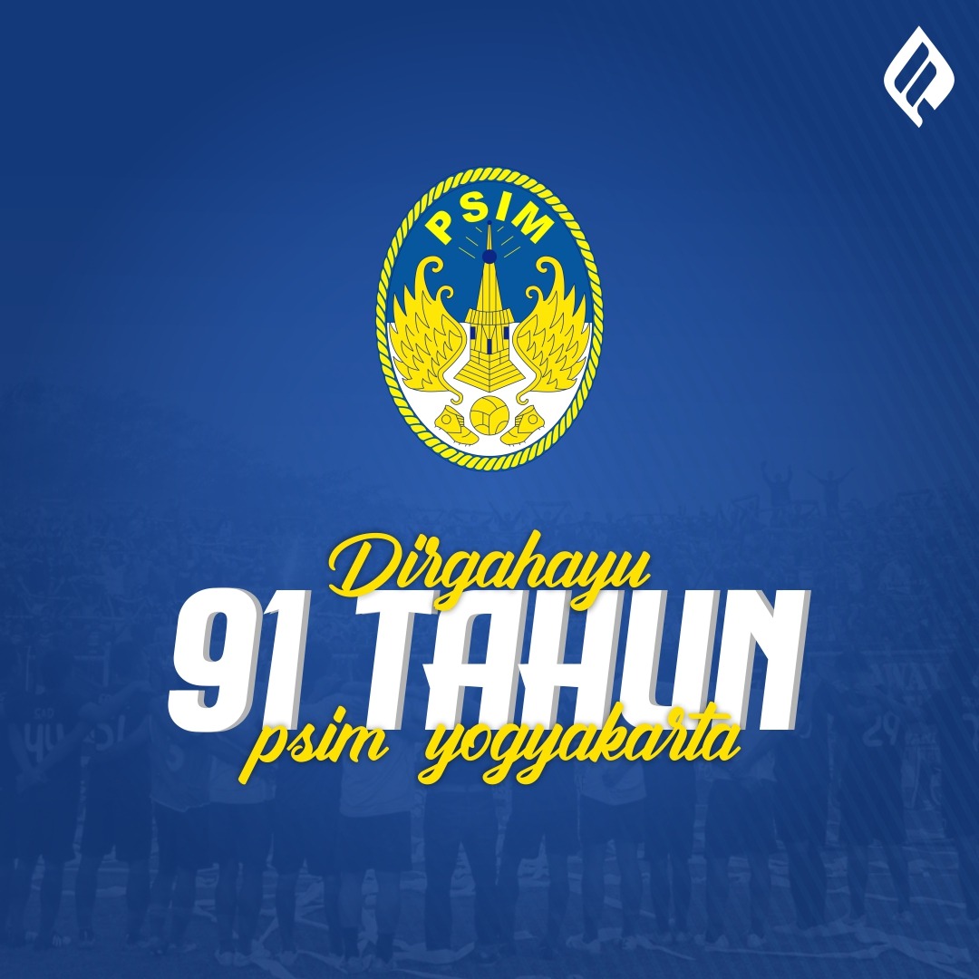 Fandom_ID's tweet photo. Selamat ulang tahun yang ke-91 untuk @PSIMJOGJA. Semoga tampil lebih apik di Liga 2 demi menggapai tiket promosi ke Liga 1.

#PSIM91 https://t.co/po4kpjyo8G