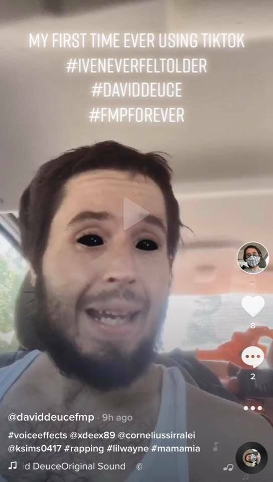 FatedFilms's tweet image. So I've officially started posting on TikTok... Check me out  at @daviddeucefmp, no matter how scary this photo of me is✌️✌️ via Facebook ift.tt/2Faorc9