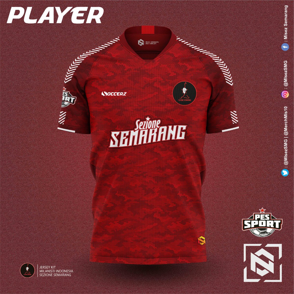 Official : jersey pemain Misez Semarang