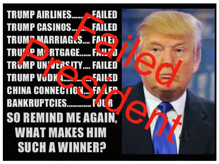 atw330's tweet photo. @realDonaldTrump Draft Dodging Donny, Failure in Chief. https://t.co/5CuHIeR9Y6
