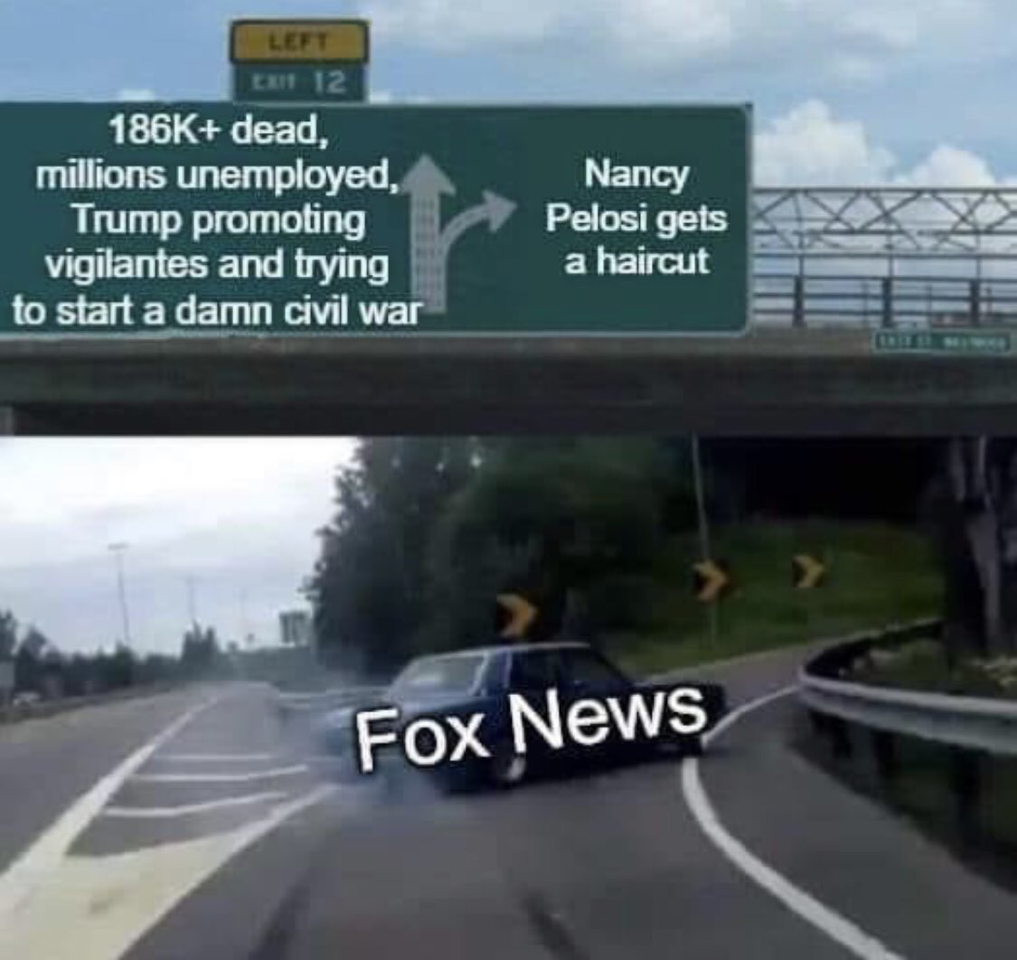StopTrump2020's tweet photo. At what point is #foxnews going to be held accountable? 
#noethics #journalism #fakenews #instigator #sheeple #useyourbrain #dogood #changetheworld #bebetter #voteblue2020 #saveamerica #democratssaveamerica #republicansaredestroyingamerica #republicansagainsttrump https://t.co/5gcLFjVCDA
