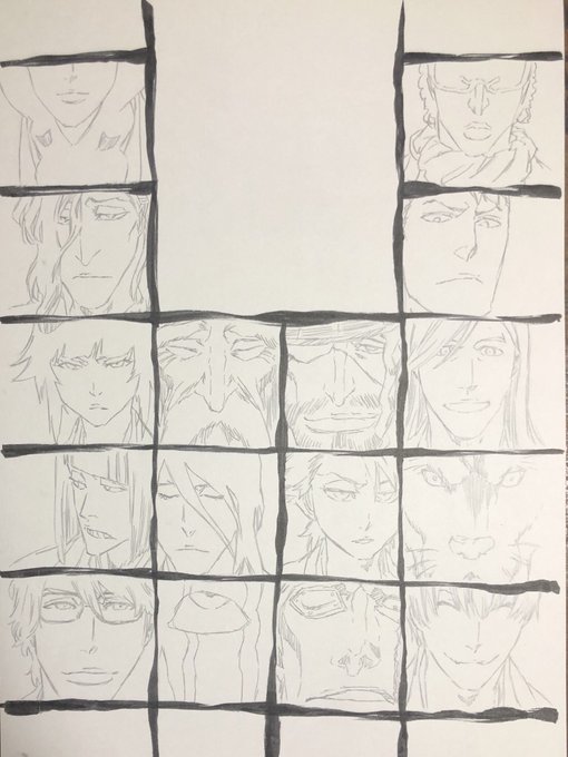 下描き 