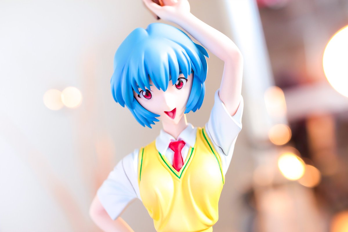 綾波レイ　胸像　ワンフェス　塗装完成品　蔵出し　Ayanami Rei EVA ガレージキット 綾波レイ笑顔のレイ胸像フィギュア 新世紀