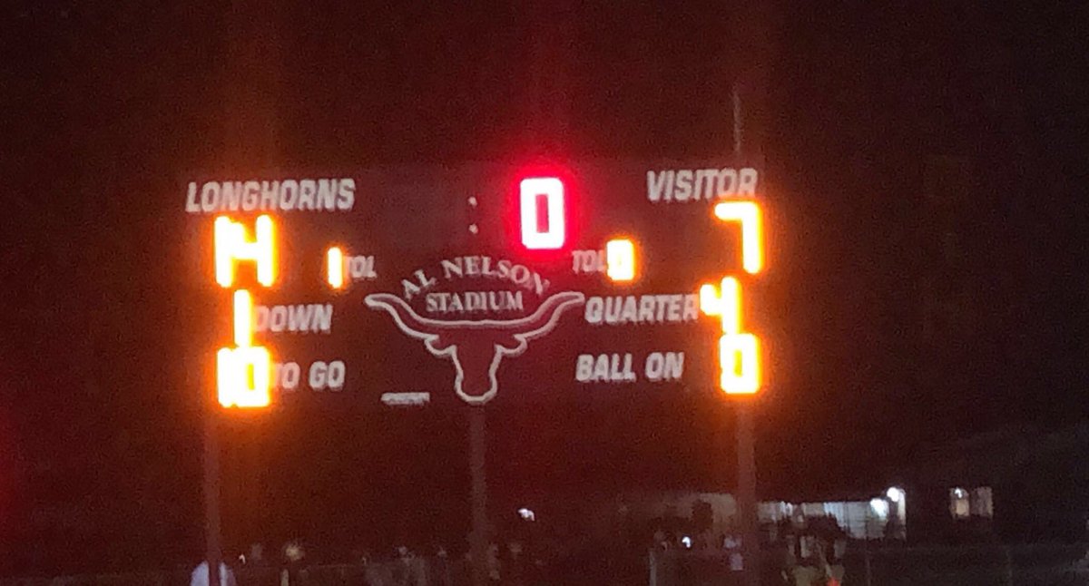 🤘🏼 Great win for this community, school and program! Our boys responded well and personified our 2020 Motto: Adjust &amp; Overcome 🤘🏼
#TarkingtonTough #FamilyTogetherUs