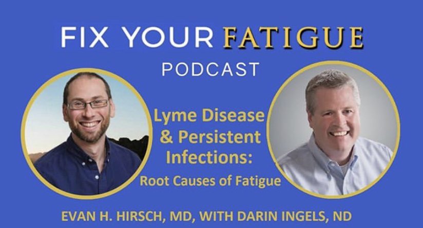 lymeexpertND's tweet photo. Check out my latest interview on the Fix Your Fatigue Podcast with my good friend,  Evan H. Hirsch, MD. 

We talked about Lyme Disease and Persistent Infections: Root Causes of Fatigue. 

Check out the episode here⤵️⤵️⤵️

https://t.co/pTQiiH4lxM https://t.co/Hqoo67RGdo