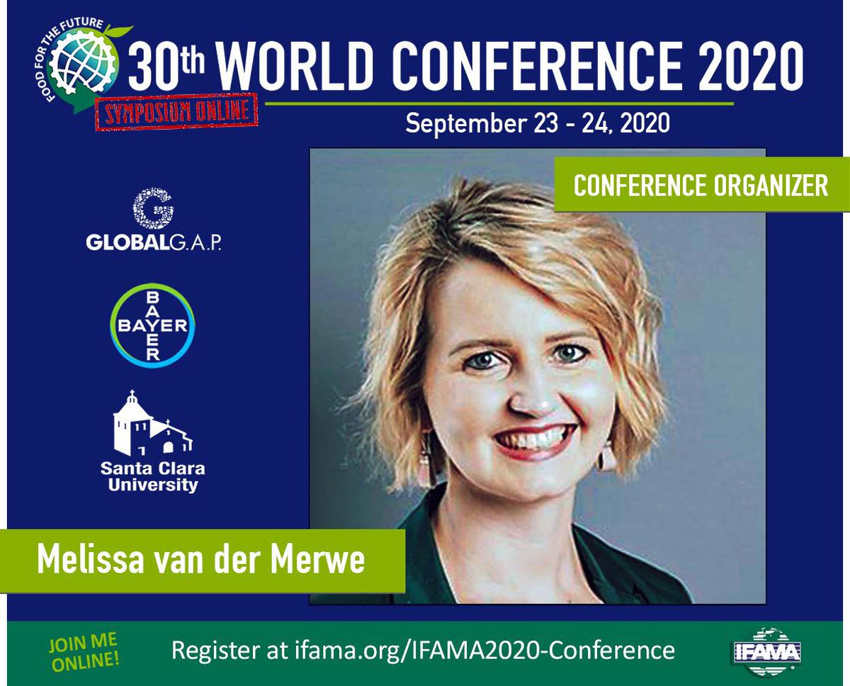 AgEcon_UP (@ageconup1) on Twitter photo Join the IFAMA academic symposium on 23 and 24 September. Colleague <a href="/mmarl15/">Marlene Louw</a> will present her paper on Asymmetry in food safety information. Presentations will be on a 24-hour time clock highlighting the global network that is IFAMA. Visit ifama.org/IFAMA2020-Conf… to register. Join the IFAMA academic symposium on 23 and 24 September. Colleague <a href="/mmarl15/">Marlene Louw</a> will present her paper on Asymmetry in food safety information. Presentations will be on a 24-hour time clock highlighting the global network that is IFAMA. Visit ifama.org/IFAMA2020-Conf… to register.