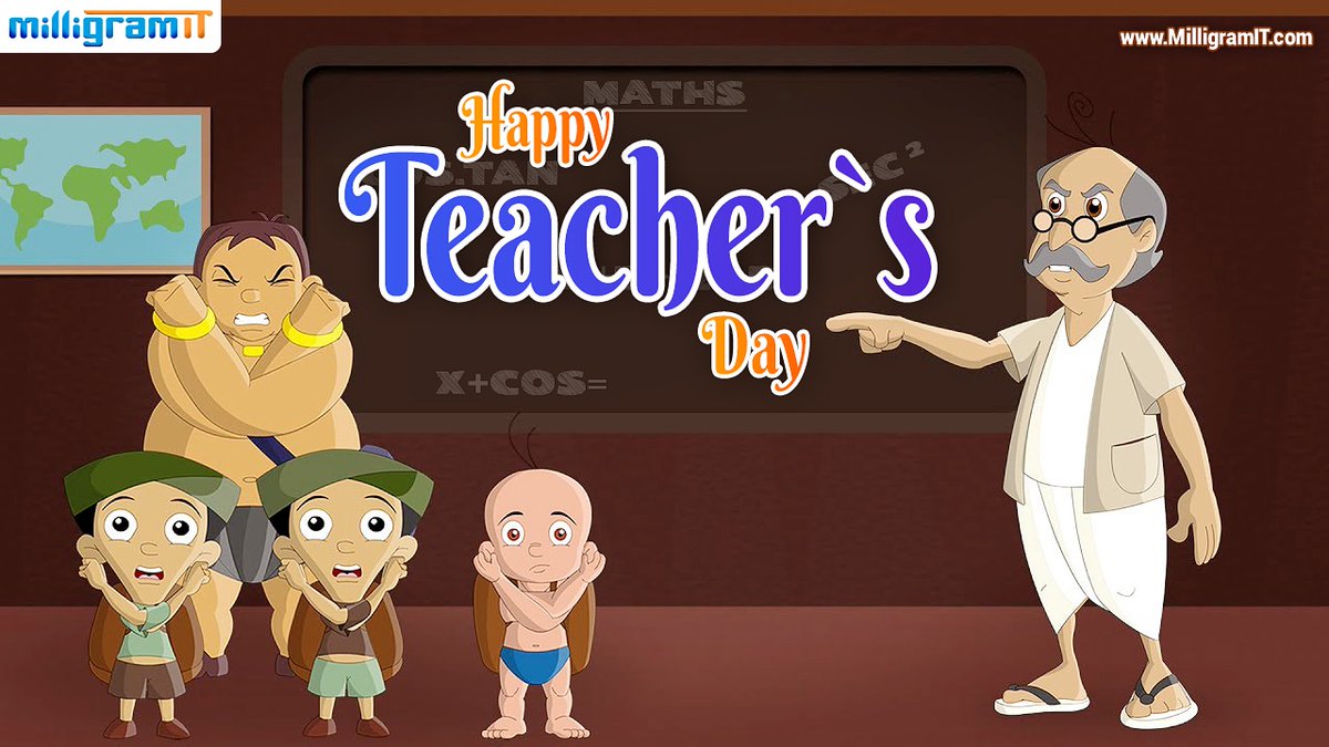 milligramit's tweet photo. “I realize by being a teacher, I am making an important contribution to all the national development initiatives.” 
― APJ Abdul Kalam

#Happy_Teachers_Day https://t.co/Q3dpzxojwk