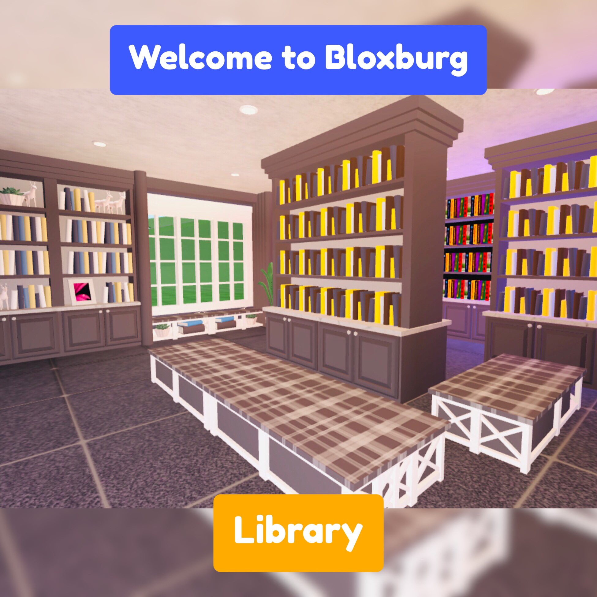 Completed Library! - Roblox