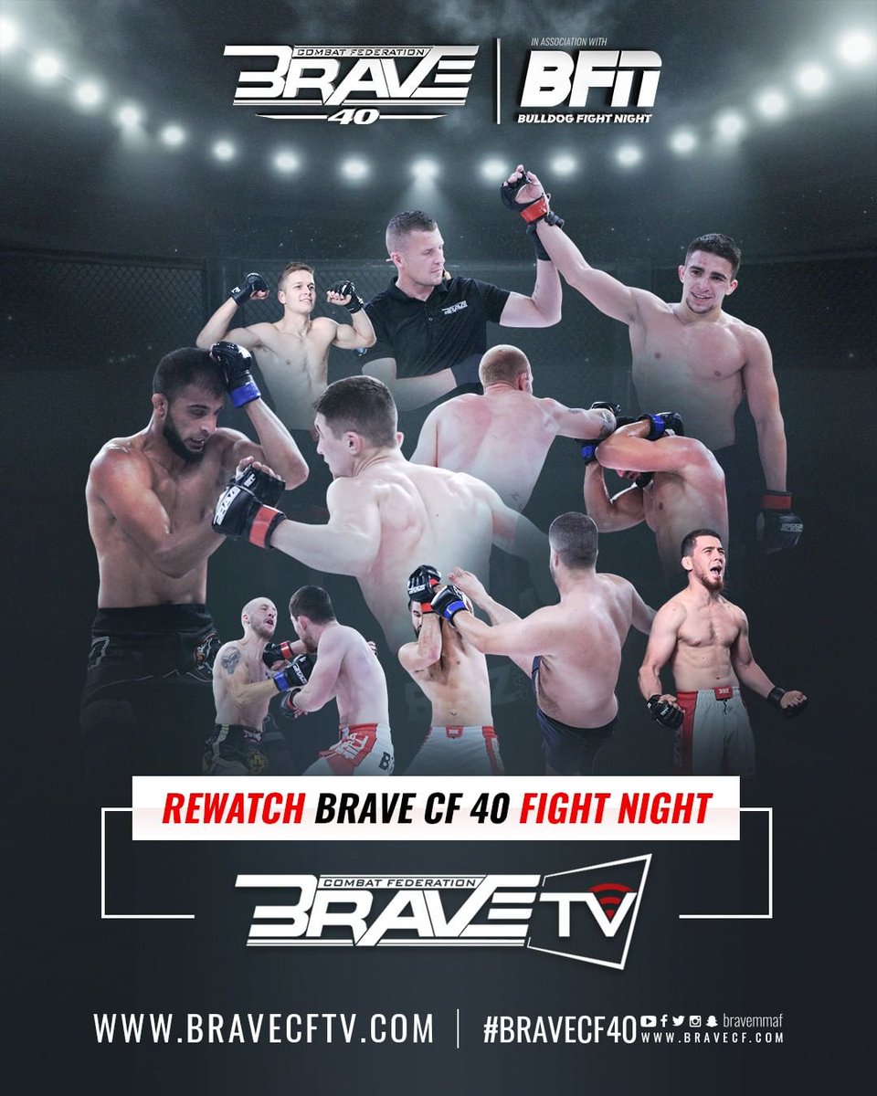bravemmaf's tweet photo. Did you miss BRAVE CF 40? Do you want to watch it a second time?  💪🔥🇸🇪 Watch #BRAVECF40🇸🇪 free on https://t.co/OpCDyk9cxj
.
.

#BRAVECF #khk #sports #sweden #europe #mma #covid #restart #weareback #BRAVEisback #BRAVEreturns #areyouready #letsrumble https://t.co/9ZDMXuUug9