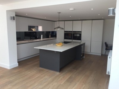 auduskitchens's tweet photo. The brief for this kitchen project was to create a stylish, open kitchen and living space.

We chose a beautiful handleless Nobilia kitchen, with Siemens, Bora and Blanco appliances, finished with a must-have Quooker tap.

https://t.co/m4Vh4GEd59 https://t.co/AvWh31TO75