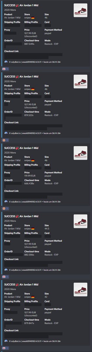 sneaki89's tweet photo. Bot: @solydbot 
Proxies: @kochclub_xyz @CocaProxies @AkaProxies    @ProxiesBeast @NeptunProxies
Groups: @BypassersEU https://t.co/2PlMjUGNJF