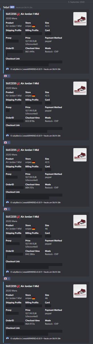 sneaki89's tweet photo. Bot: @solydbot 
Proxies: @kochclub_xyz @CocaProxies @AkaProxies    @ProxiesBeast @NeptunProxies
Groups: @BypassersEU https://t.co/2PlMjUGNJF