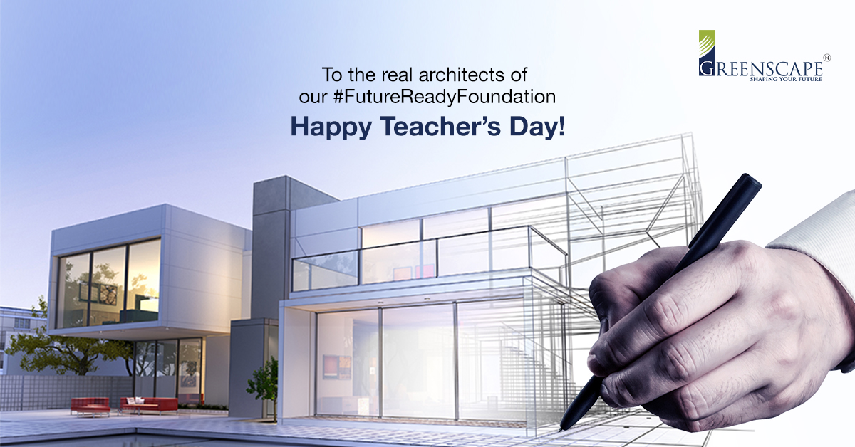 GreenscapeGroup's tweet photo. They mould our young minds and fill them with wisdom. Thank you teachers for building a strong bedrock for our promising futures! Happy Teacher’s Day!
#TeachersDay #HappyTeachersDay #TeachersDay2020 #Teachers #Wisdom #PromisingFuture #FutureReadyFoundation https://t.co/8RNoTkahjB