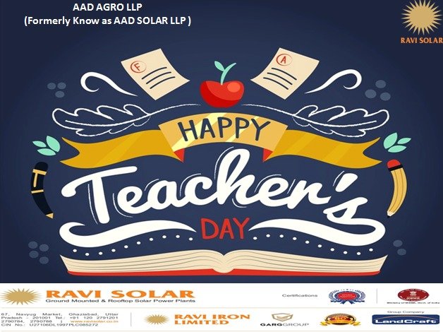 RaviSolarGZB's tweet photo. #Ravi Solar wish all the teachers a very happy teachers day.
#RaviSolar #Solar #EPCcompany #Ghaziabad #India
#GoGreen #GoSolar🌞 visit our website ➡️ https://t.co/rK6tIshWYQ
Connect us:
https://t.co/VHETNimt71
https://t.co/U63mKcEWua https://t.co/3cguEnTuNf https://t.co/Wb3aOnaw1S