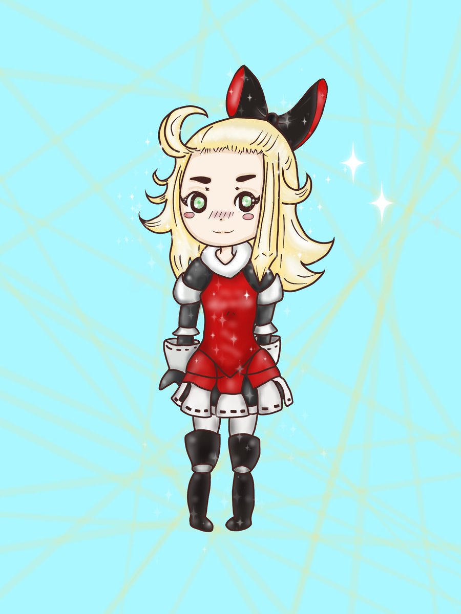 sasami_aiko's tweet photo. Hice un dibujo de mi bb Edea Lee #braverlydefault #edealee #procreate https://t.co/qSRRT2VJSn