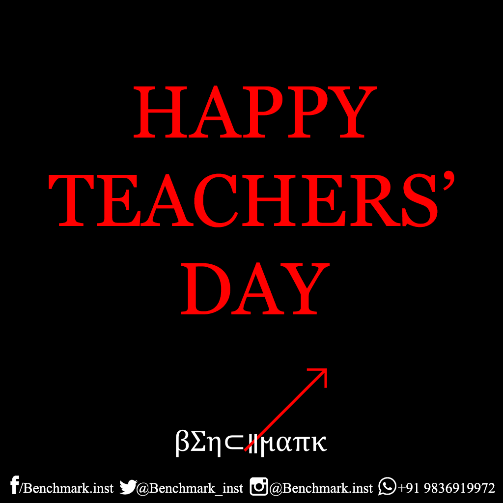 Benchmark_inst's tweet photo. #HappyTeachersDay https://t.co/TnDkxucZwR