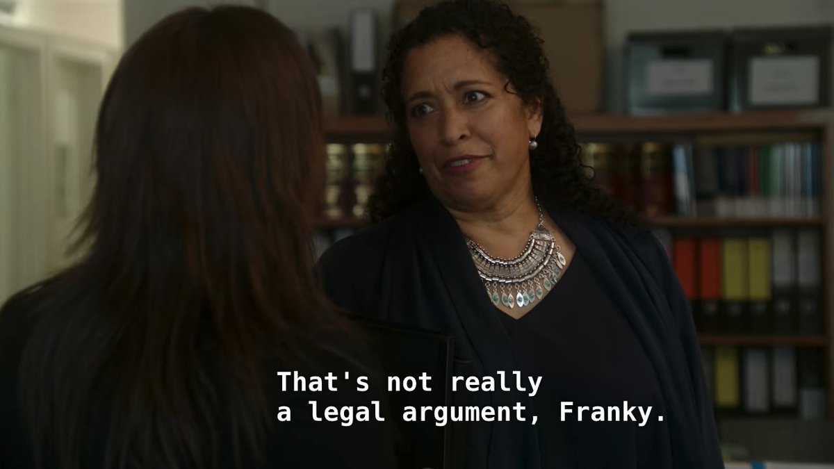 My 1L legal writing professor/me, explaining why RFRA is applicable in this juvenile curfew case