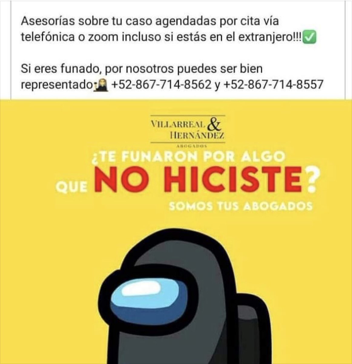 e_sierraa's tweet photo. Mejor publicidad o que ? #AmongUs https://t.co/ZCkw1d5O3X